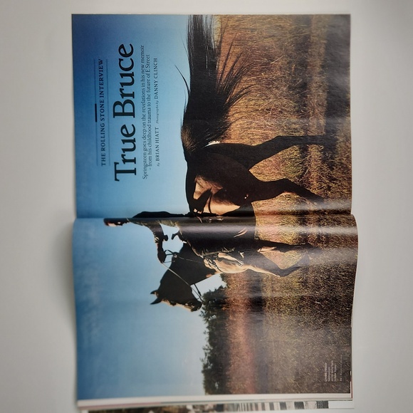 BRUCE SPRINGSTEEN ROLLING STONE 1272, OCT 20, 2016 VG+ CONDITION - Picture 9 of 17